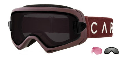 CARVE CLINGON MATT PLUM ROSE-GREY OVERLAY