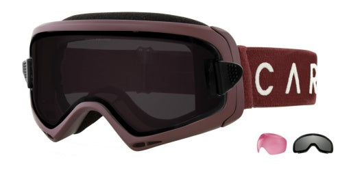 CARVE CLINGON MATT PLUM ROSE-GREY OVERLAY