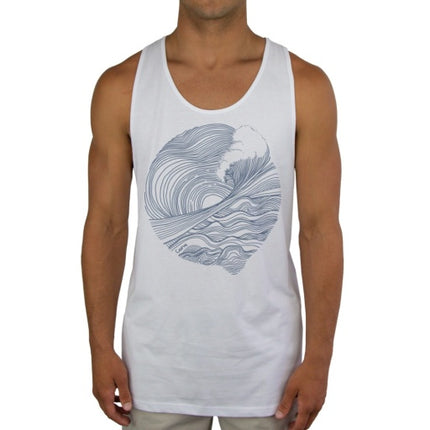 CARVE LINEAR MENS SINGLET - BLACK - 10 pieces S/M/L/XL/XXL (1/2/3/2/2)