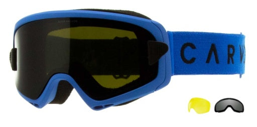 CARVE CLINGON MATT BLUE YELLOW-GREY OVERLAY