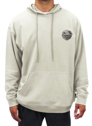 CARVE EVENTIDE MENS PULL OVER HOODIE FRENCH TERRY - LIGHT SAND - 8 pieces S/M/L/XL/XXL (1/2/2/2/1)