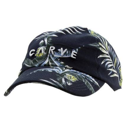 CARVE HAKU UNISEX CURVED PEAK CAP - CYAN/FLORA - 6 pieces S-M/L-XL (3/3)