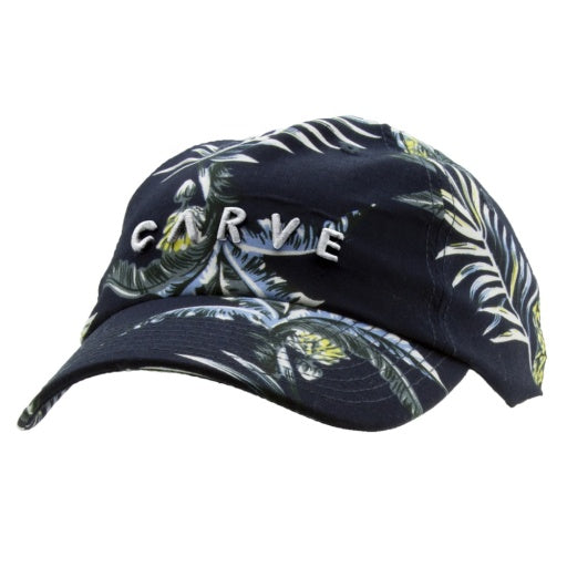 CARVE HAKU UNISEX CURVED PEAK CAP - CYAN/FLORA - 6 pieces S-M/L-XL (3/3)