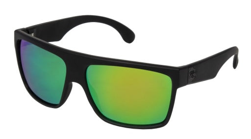 CARVE ONYX MATT BLACK- GREY W GREEN IRIDIUM