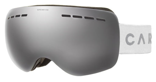 CARVE TITANIUM ASIAN FIT MATT WHITE- GREY W. SILVER MIRR