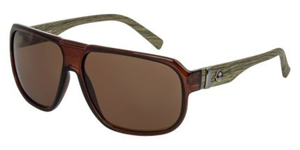 DRIFT MATIRA GLOSS BROWN WOOD TEMPLE- BROWN LENS