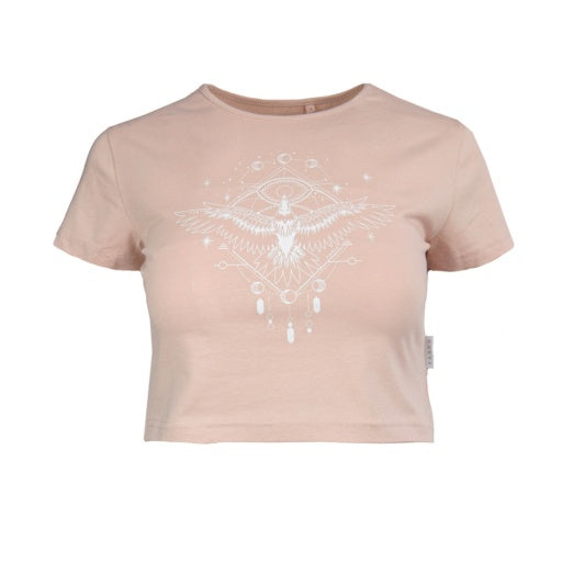 CARVE STARDUST LADIES BABY TEE SHORT SLEEVE - BLACK - 7 pieces XS/S/M/L/XL (1/1/2/2/1)