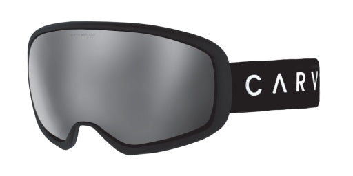 CARVE FIRST TRACKS MATT BLACK- GREY W.SILVER MIRROR
