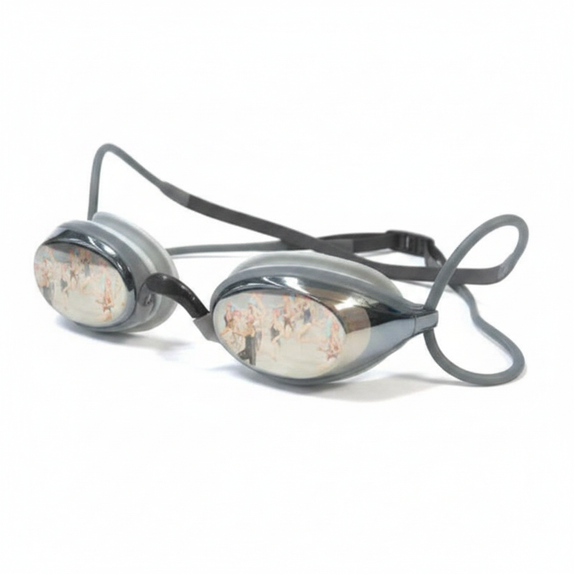Land & Sea Mirror Race Goggle Black side view