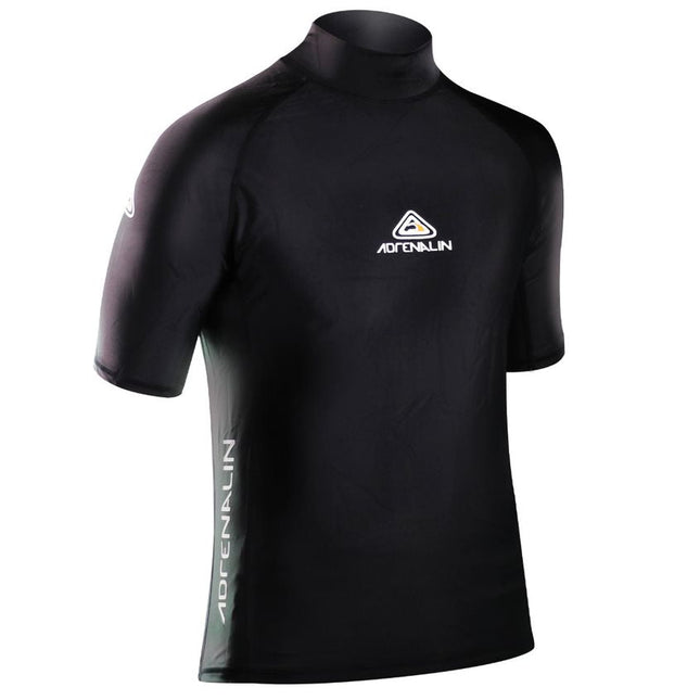 ADRENALIN - RASH VEST MENS Large Black